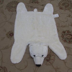Kids Faux Bear Skinned Rug 42"x26"